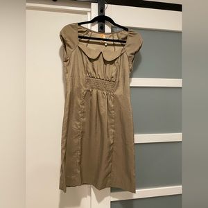 Maeve Tan Mini Dress